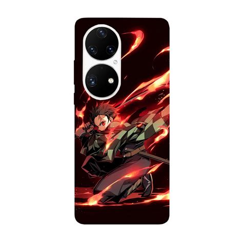 A Burkolat Kompatibilis A Huawei P Pro Demon Slayer Tanjiro Modellel