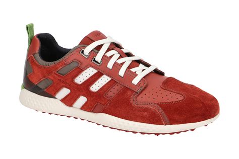 Geox Snake U Da Fuc L K Rot Sneakers F R Herren Schuhe