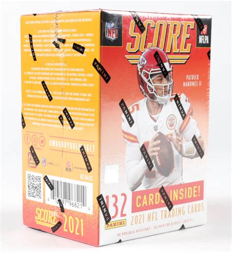 2021 Panini Score Football Blaster Box With 11 Packs Pristine Auction