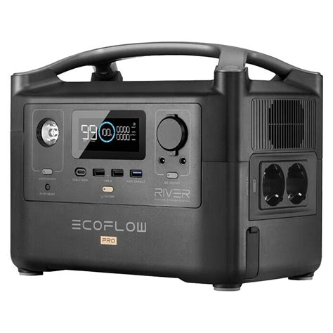 EcoFlow Powerstation RIVER Pro 720 Wh 600 W BAUHAUS