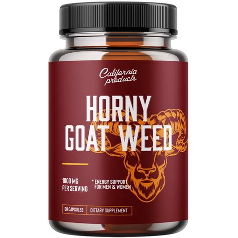 Natures Craft Invigorating Horny Goat Weed For Men Extra Strength