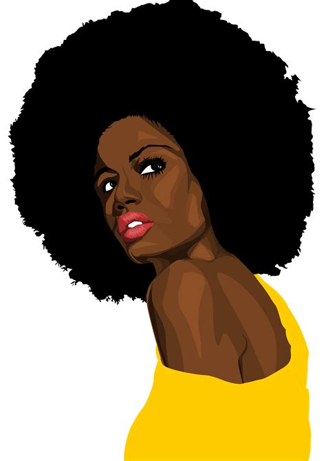 African American Women Clip Art Library