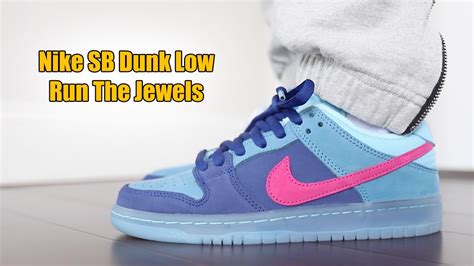 Nike Sb Dunk Low X Run The Jewels Quick Review Sizing On Foot Youtube