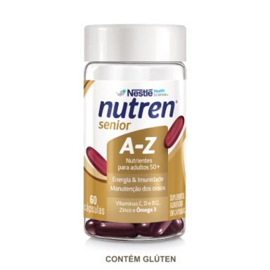 Nutren Senior A Z Em C Psulas Nutren Para Todas As Fases Da Vida