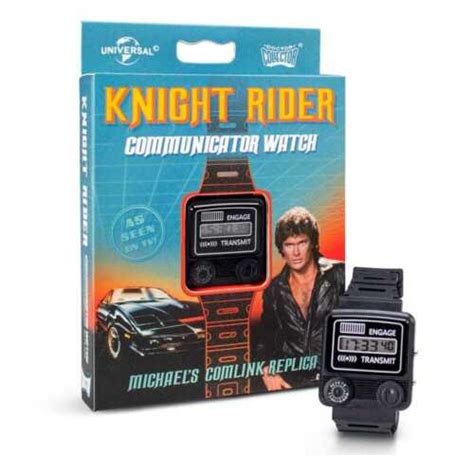 Knight Rider K I T T Commlink Uhr Armbanduhr Communicator Watch Replik