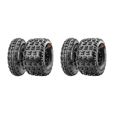 Kit Pneus Quad Todo Terreno Maxxis Razr Xc X X Frente Tr S