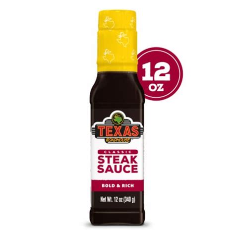 Texas Roadhouse Classic Steak Sauce Oz Smiths Food And Drug