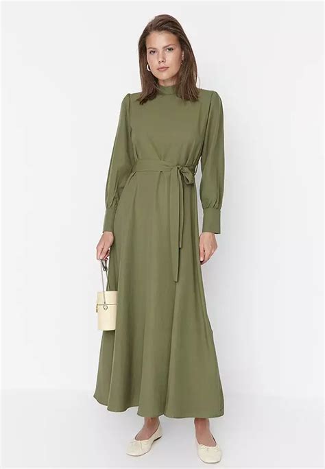 Buy Trendyol Belted Dress 2025 Online ZALORA Philippines