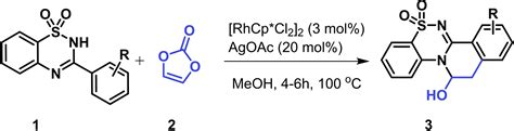 Rh Iii Catalyzed Ch Annulation Of Aryl Hbenzo E