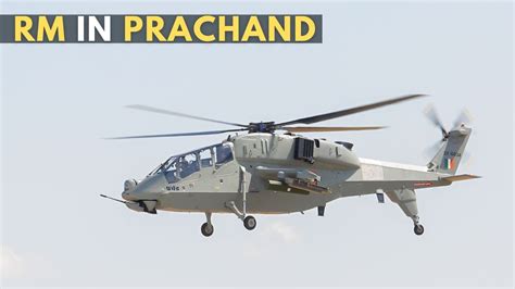 Rm Rajnath Singh Sortie In Lch Prachand Youtube