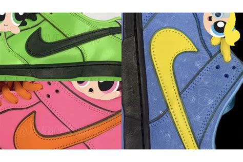 Powerpuff Girls X Nike Sb Dunk Low Fd Fz