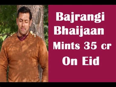 Bajrangi Bhaijaan Mints Over Rs Crore On Eid Toi Youtube