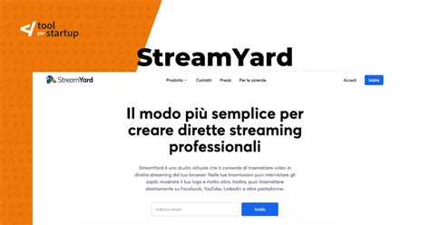 Streamyard Il Tool Per Dirette Streaming Professionali