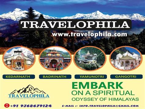 Chardham Yatra Package Holiday Packages To Yamunotri Gangotri