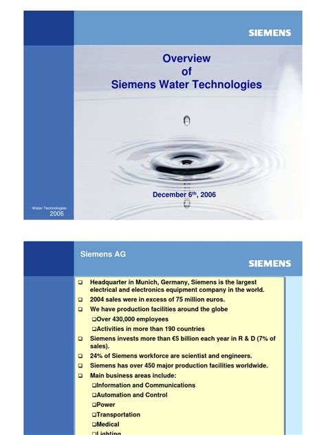 Siemens Water Technologies Pdf Sewage Treatment Siemens