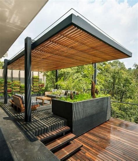 Contoh Desain Gazebo Baja Ringan Minimalis Bikin Tempat Bersantai