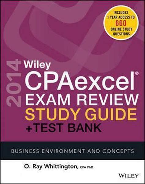 Wiley Cpaexcel Exam Review Study Guide Test Bank O Ray