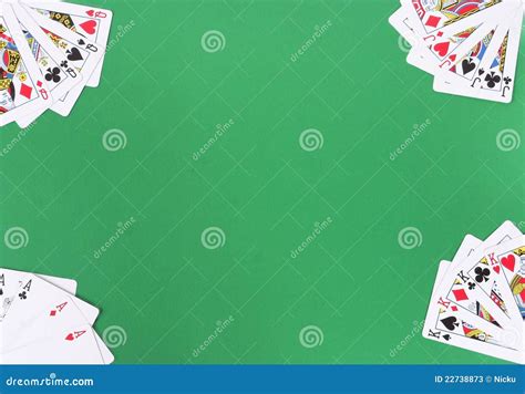 Playing Cards Frame Arrangement Stock Image Image Of Card Colors