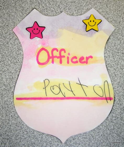 Policeman Badge Craft