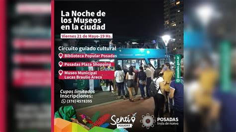 Invitan A Participar De La Noche De Los Museos Un Circuito Guiado