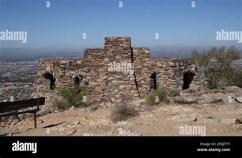 Dobbins lookout south mountain park phoenix Stock Videos & Footage - HD ...