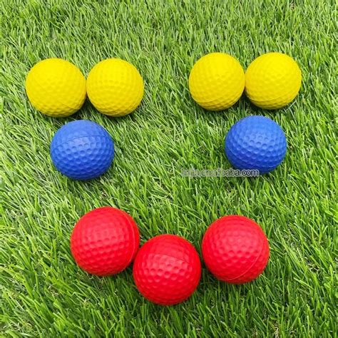 High Performance Golf Balls Pu Foam Golf Ball Sponge Indoor Practice Training Custom Soft Golf ...