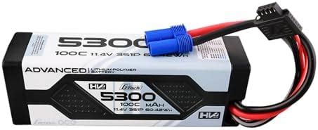 Amazon Gens Ace Advanced G Tech High Voltage 11 4V 5300mAh 100C 3S