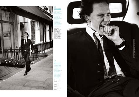 Tom Hiddleston Photoshoot Esquire