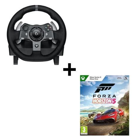 Pack Logitech Volant De Course G920 Driving Force Xbox Forza