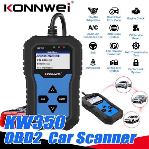 Konnwei Kw Car Obd Scanner Diagnostico Strumento Di Guasto Digitale