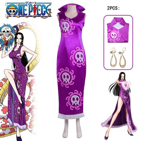 Anime One Piece Boa Hancock Cosplay Costume Dress Halloween Carnival Party Suit Female Girl Sexy