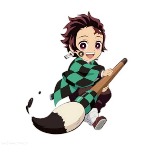 Demon Slayer Tanjiro Kamado Official Art Chibi Kamado Anime Characters