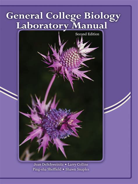 General College Biology Laboratory Manual Higher Education