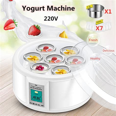 Lajl L Electric Yogurt Maker Automatic Yogurt Maker With Liner Diy