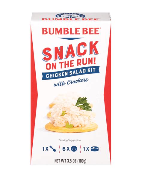 Bumble Bee® Snack On The Run! Chicken Salad With Crackers Kit - Bumble Bee Seafood