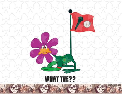 Looney Tunes Daffy Duck Screwball Flower png, sublimation, d - Inspire ...