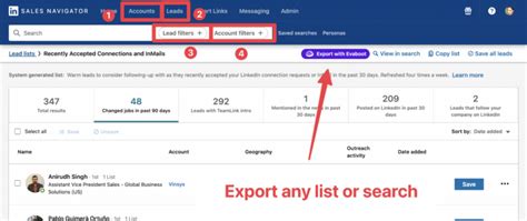 How To Export Leads From Linkedin Sales Navigator To Excel