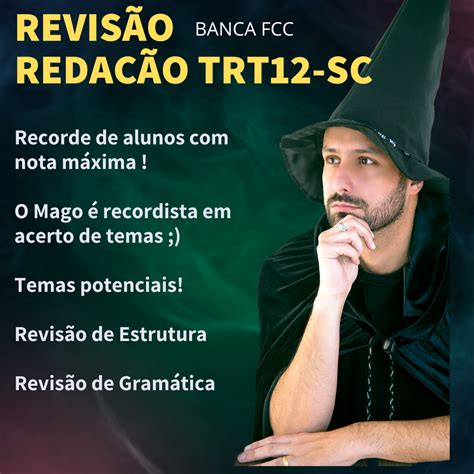 Revis O De Reda O Trt Sc Professor Raphael Reis O Mago Da Reda O