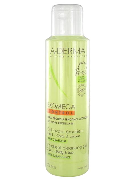 Aderma Exomega Control Emollient Cleansing Gel Anti Scratching Ml