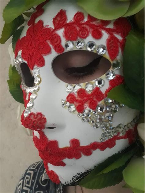 Dia De Los Muertos Mask - Etsy