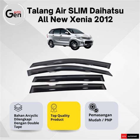 Jual Talang Air Slim Mobil Daihatsu Grand All New Xenia Slim High