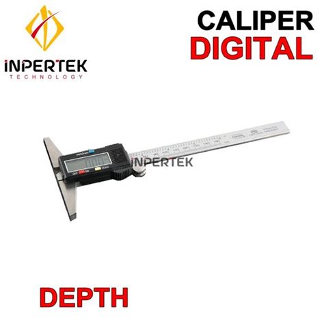 Jual Vernier Digital Mm Depth Caliper Jangka Sorong Sigmat