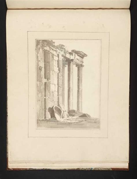 ‘part Of The Ruins Of A Classical Temple‘ Joseph Mallord William