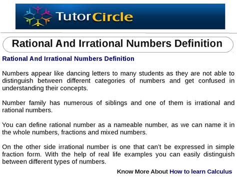 Rational Numbers Examples And Definition