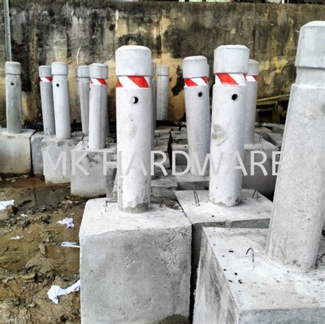 Reflective Bollard With Footing Building Materials Selangor Malaysia Kuala Lumpur Kl