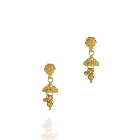 Kids Gold Earrings - Sona Jewelers