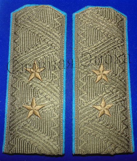 Погоны генерал-лейтенанта ВВС - Антикварный магазин "Славная Эпоха"