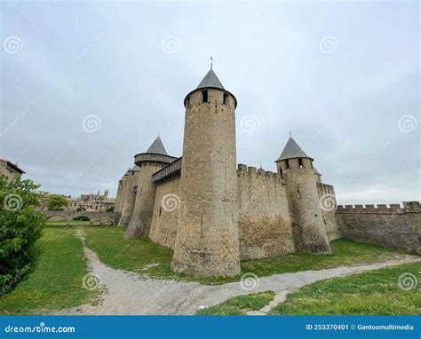 View of the Castle in Carcassonne Editorial Photo - Image of history ...