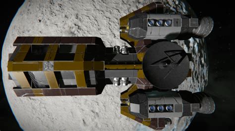 Space Engineers Brown Ambassador Explorer V Blueprint Ship Large