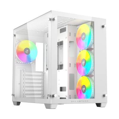 Gabinete Balam Rush Tank Pro GM930 Legend M ATX Blanco BR 935951